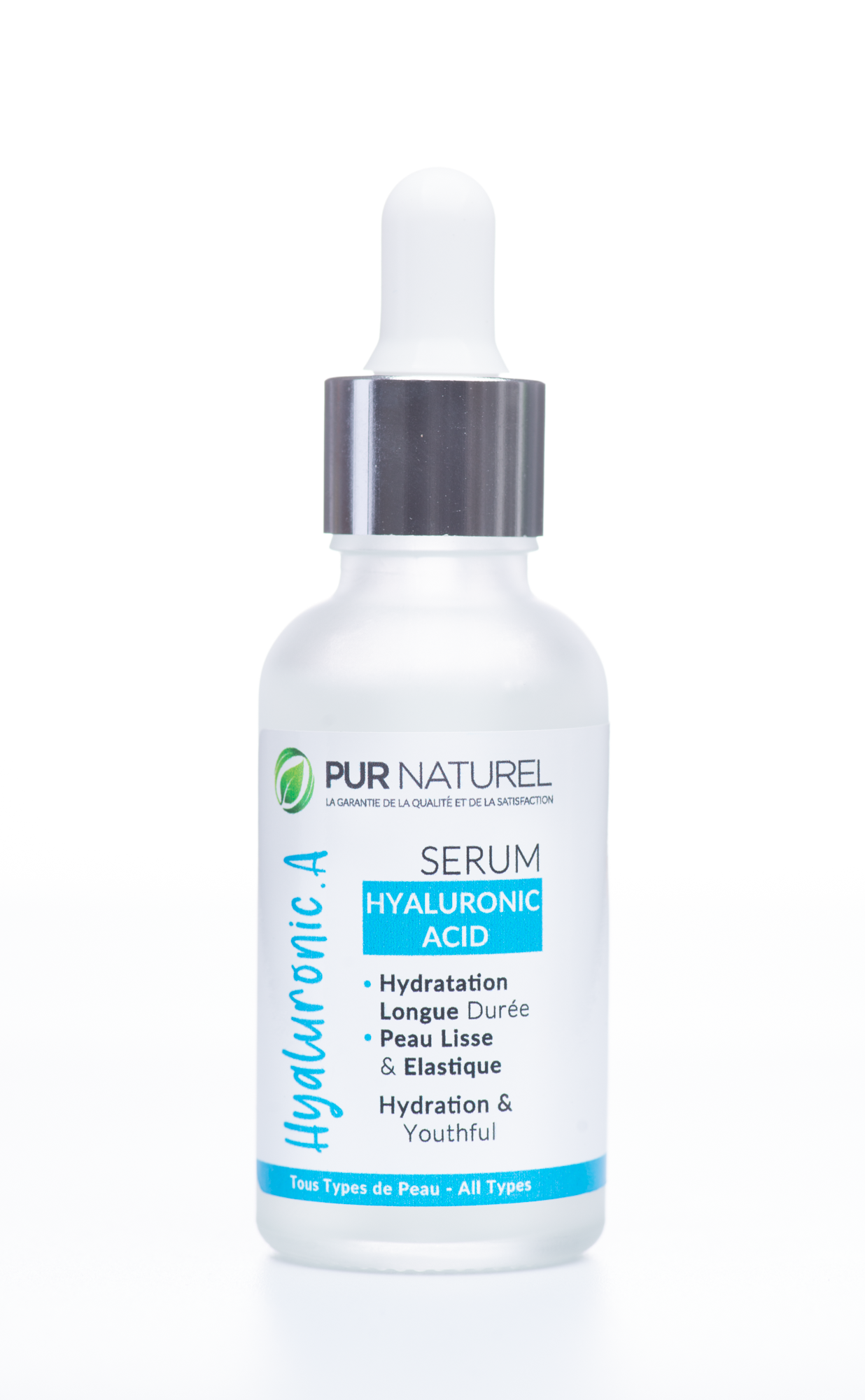 Sérum Acide Hyaluronique - Tous Types de Peau - 30 ml
