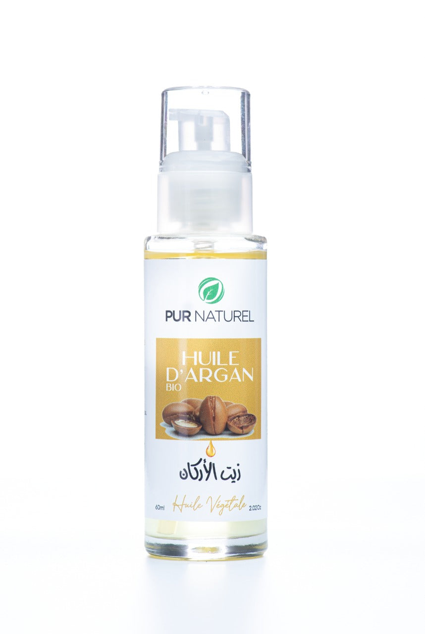 Argan cosmétique biologique certifiée COSMOS - 60 ml