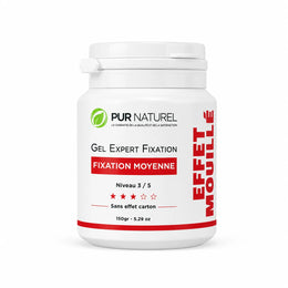 Gel Expert Coiffant - Fixation Moyenne 3/5 - Effet Mouillé - 150 g