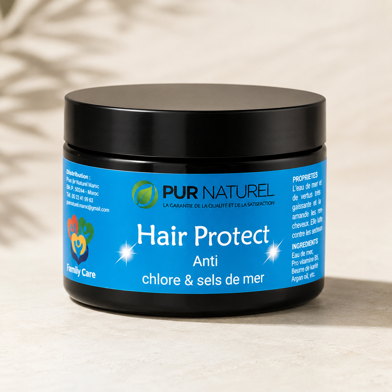Hair Protect - Anti chlore & sels de mer - 125g