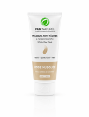 Masque Anti-tâches - Argile blanche et Rose musquée - 100g
