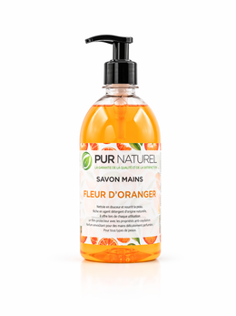 Savon mains - Fleur d'oranger - 500 ml