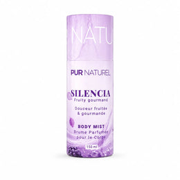 Body Mist SILENCIA Fruity Gourmand Pur Naturel 150 ml — brume parfumée pour le corps, douceur fruitée et gourmande