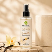 Duo Huile Sèche à l'Acide Hyaluronique - Monoï & Vanille - 2 x 100 ml