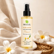 Duo Huile Sèche à l'Acide Hyaluronique - Monoï & Vanille - 2 x 100 ml