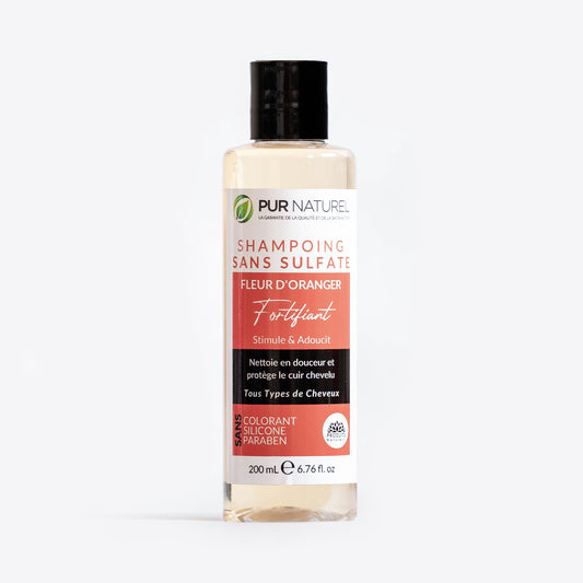 Shampoing sans sulfate - Fleur d'oranger - 200 ml