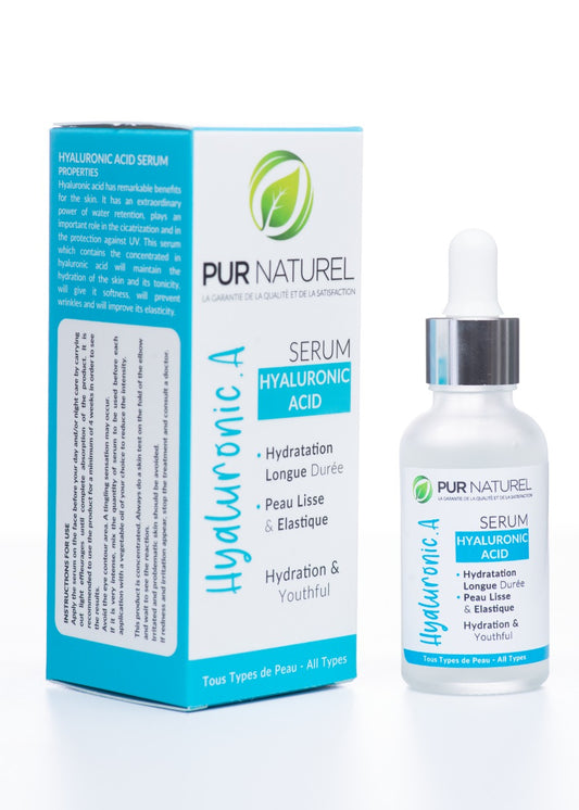 Sérum Acide Hyaluronique - Tous Types de Peau - 30 ml